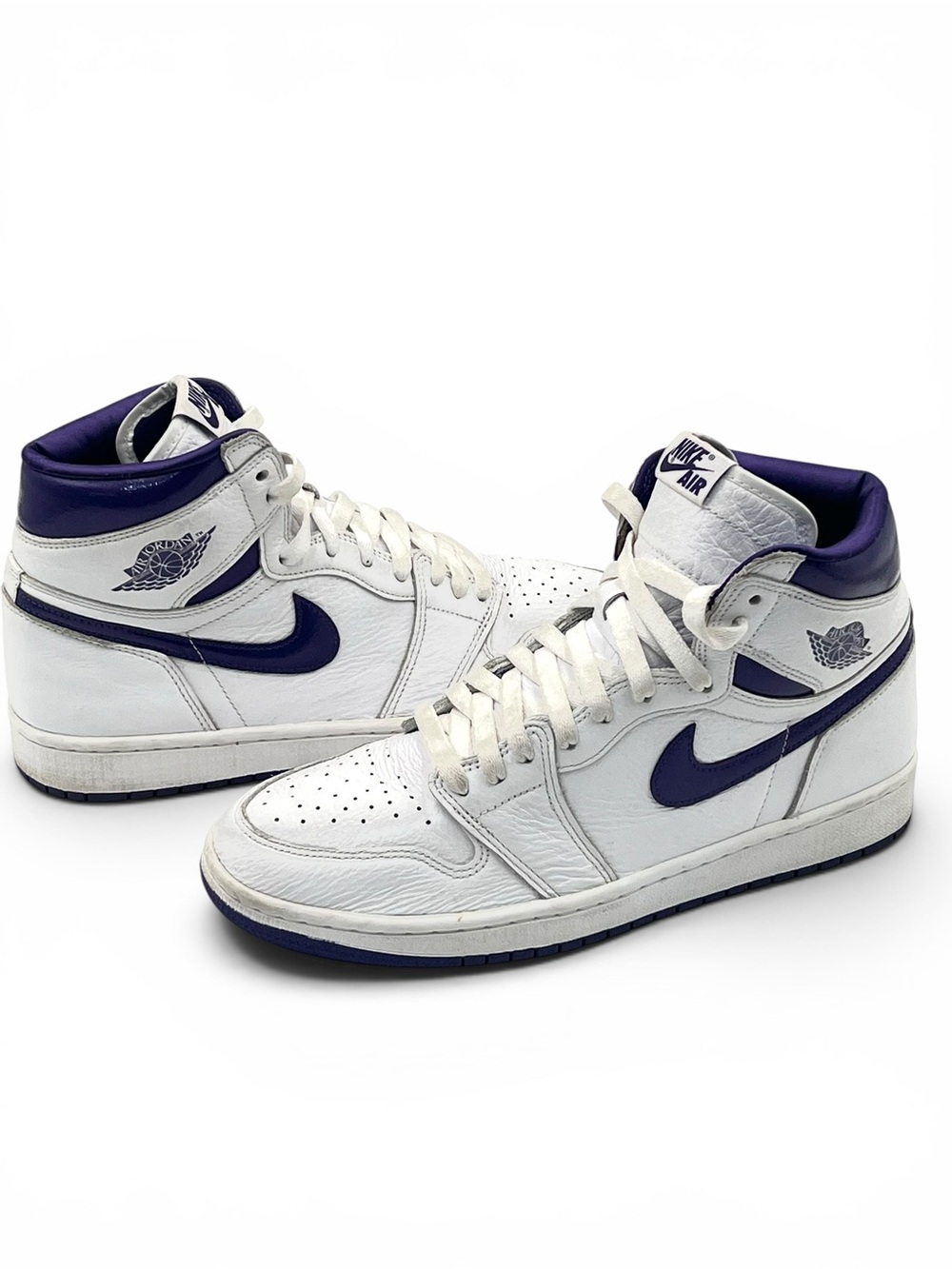 Nike Air Jordan 1 High OG Court Purple Womens 10 No Box CD0461-151 Retro Sneaker